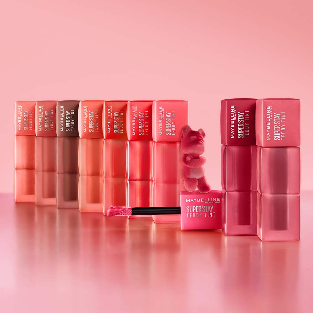 Teddy Tint para crear un maquillaje con labios rosas